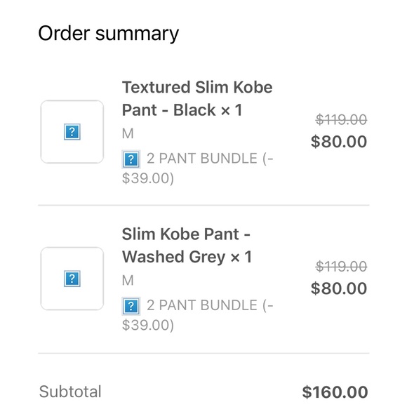 Textured slim kobe pants from ILoveUgly - Picture 3 of 9